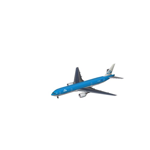 Screenshot of B777-200 KLM