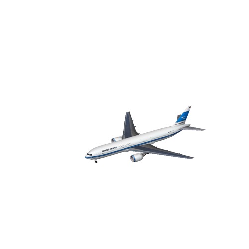Screenshot of B777-200 Kuwait Airways