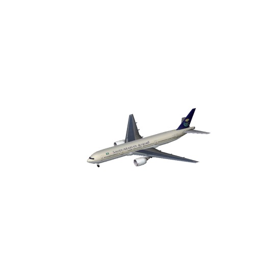 Screenshot of B777-200 Saudi Arabian Airlines