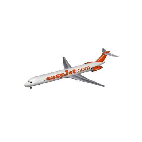 Screenshot of MD90-50 easyJet