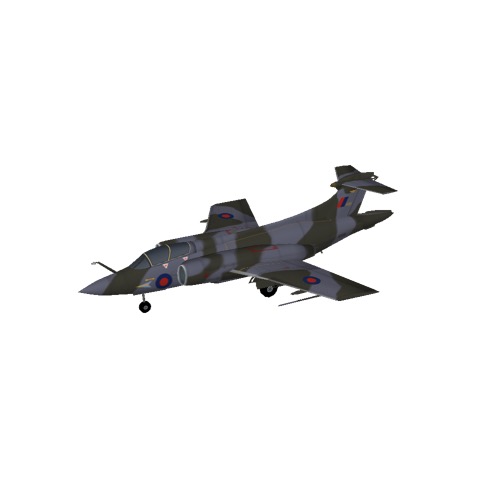 Screenshot of Blackburn Buccanneer S2, RAF Camo