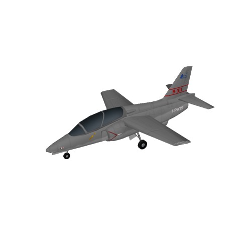 Screenshot of Aermacchi M-311, Grey