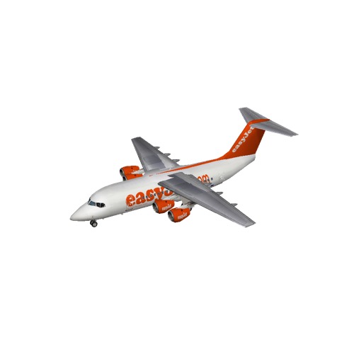 Screenshot of BAE Avro RJ70 easyJet