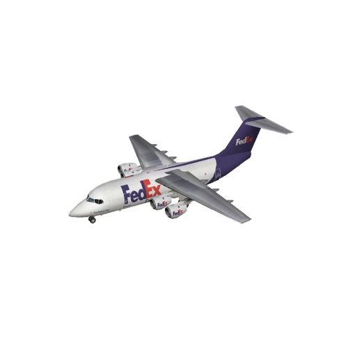 Screenshot of BAE Avro RJ70 FedEx