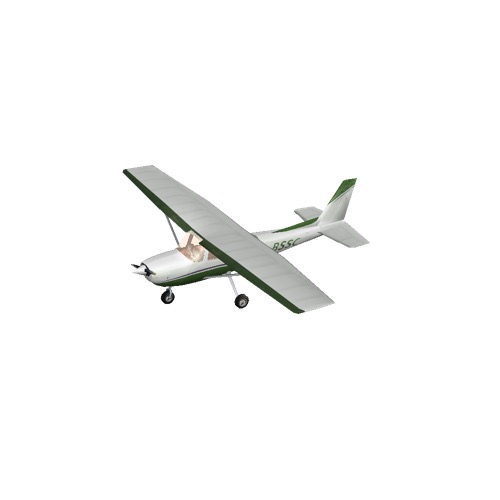 Screenshot of Cessna 150 Green Variant 2