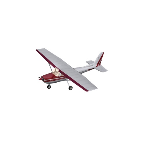 Screenshot of Cessna 150 Red Variant 1