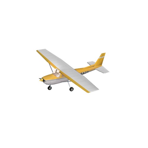 Screenshot of Cessna 150 Yellow Variant 3