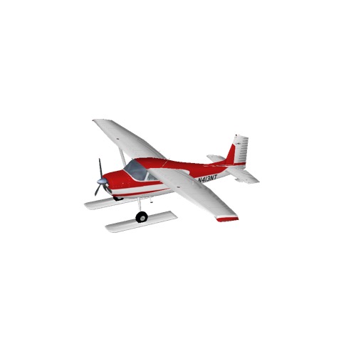 Screenshot of Cessna Skywagon 180J (skis)