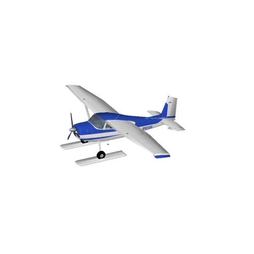 Screenshot of Cessna Skywagon 185E (skis)