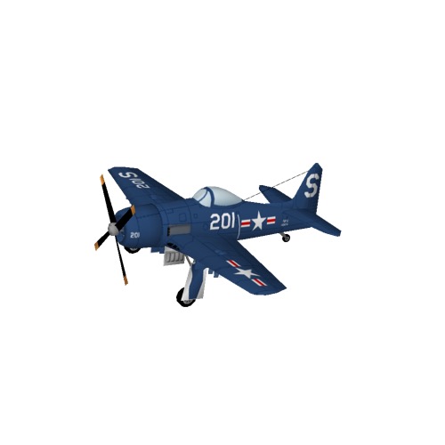 Screenshot of F8F Bearcat, US Marine Corps