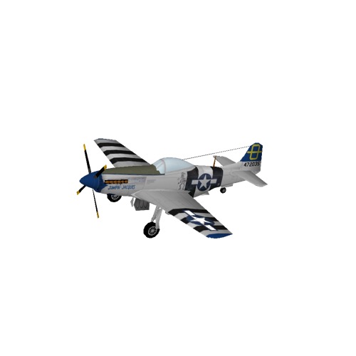 Screenshot of P51 Mustang, USAAF