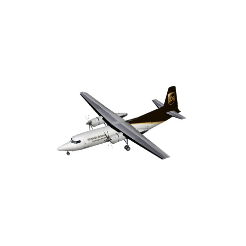 Screenshot of Fokker 50 UPS