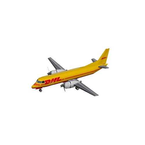 Screenshot of Saab 340 DHL