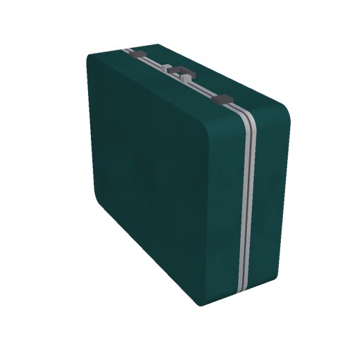 Screenshot of Luggage, green, upright