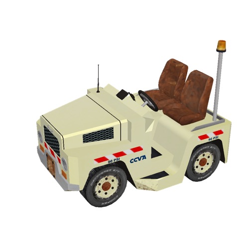 Screenshot of Baggage cart tractor