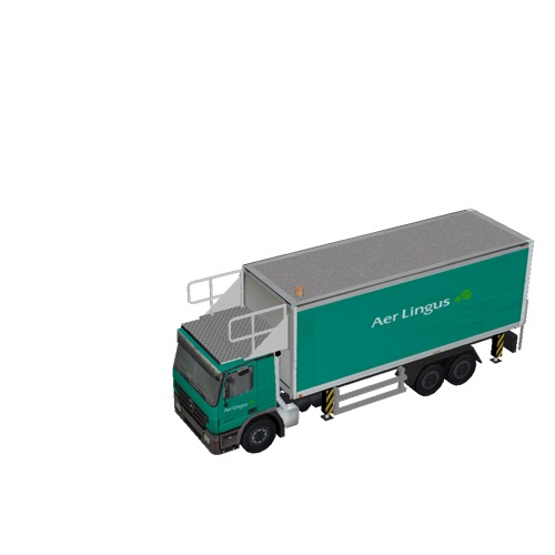 Screenshot of Catering Loader Truck Large, Aer Lingus, stowed 