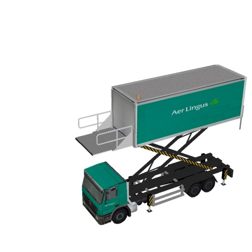 Screenshot of Catering Loader Truck Large, Aer Lingus, 4.5m 