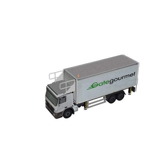 Screenshot of Catering Loader Truck Large, Gate Gourmet, stowed 