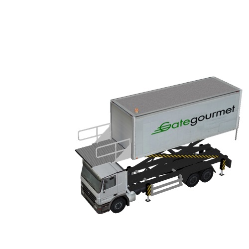 Screenshot of Catering Loader Truck Large, Gate Gourmet, 3.2m 