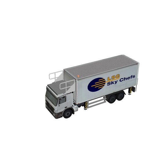 Screenshot of Catering Loader Truck Large, LSG Sky Chefs, stowed 