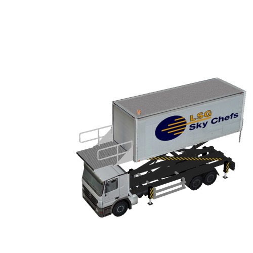 Screenshot of Catering Loader Truck Large, LSG Sky Chefs, 3.2m 