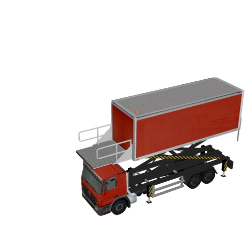 Screenshot of Catering Loader Truck Large, red, 3.2m 