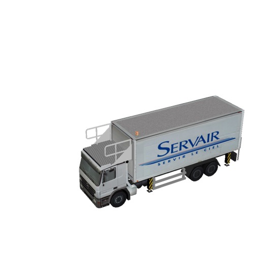 Screenshot of Catering Loader Truck Large, Servair, stowed 