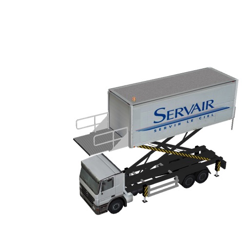 Screenshot of Catering Loader Truck Large, Servair, 4.0m 