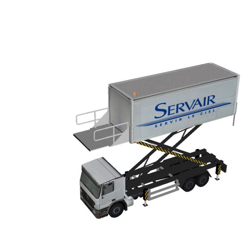 Screenshot of Catering Loader Truck Large, Servair, 4.5m 