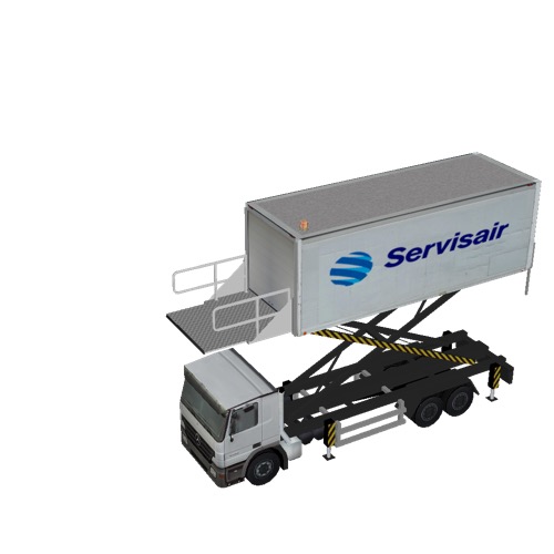 Screenshot of Catering Loader Truck Large, Servisair, 4.0m 