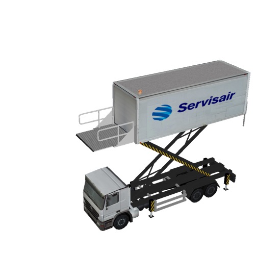 Screenshot of Catering Loader Truck Large, Servisair, 5.0m 