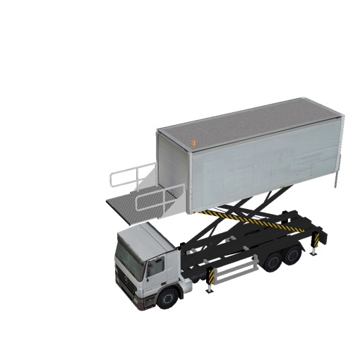 Screenshot of Catering Loader Truck Large, White, 4.0m 