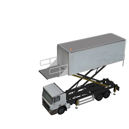 Screenshot of Catering Loader Truck Large, White, 4.5m 