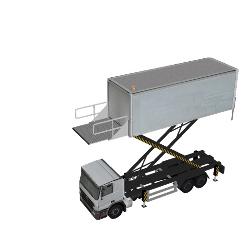 Screenshot of Catering Loader Truck Large, White, 5.0m 