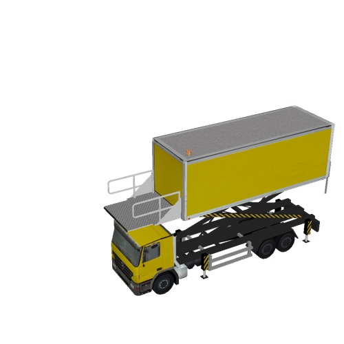 Screenshot of Catering Loader Truck Large, yellow, 3.2m 