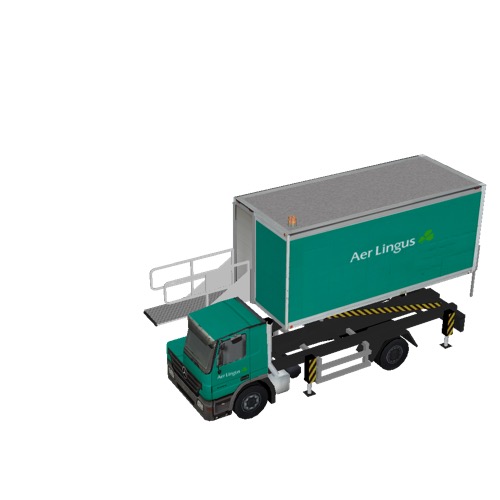 Screenshot of Catering Loader Truck Aer Lingus, 2.3m 