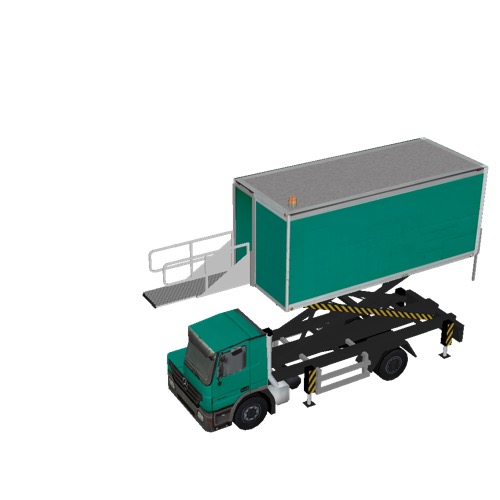 Screenshot of Catering Loader Truck green, 3.1m 