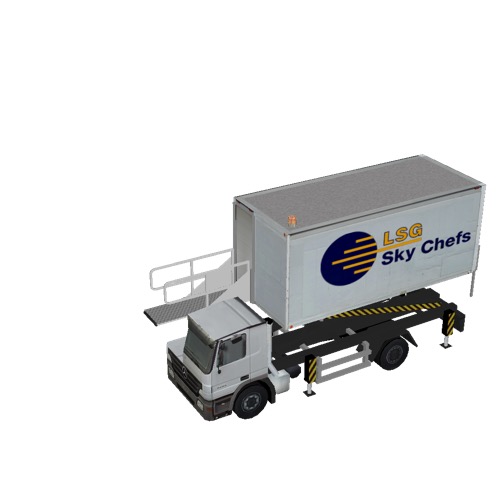 Screenshot of Catering Loader Truck LSG Sky Chefs, 2.3m 