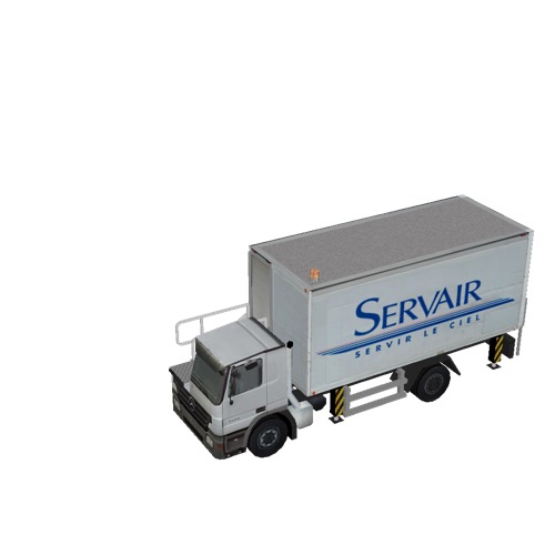 Screenshot of Catering Loader Truck Servair, stowed 