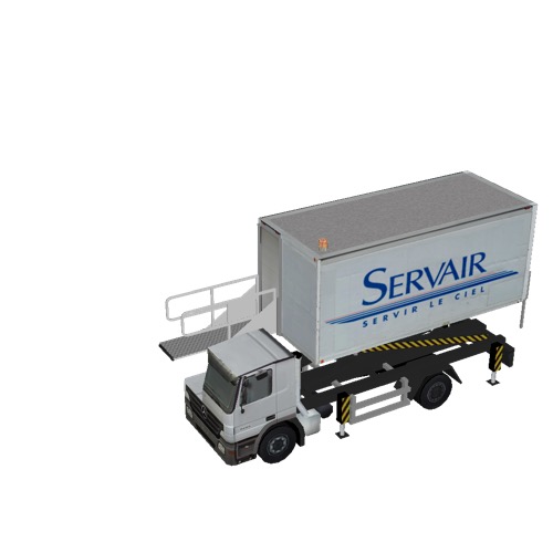 Screenshot of Catering Loader Truck Servair, 2.3m 