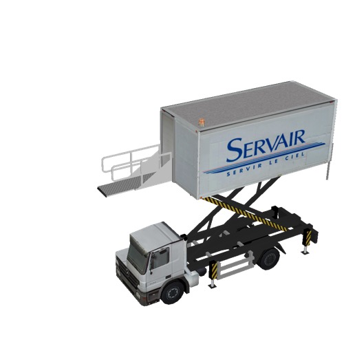 Screenshot of Catering Loader Truck Servair, 4.0m 