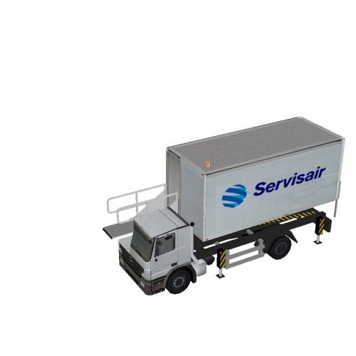 Screenshot of Catering Loader Truck Servisair, 1.9m 