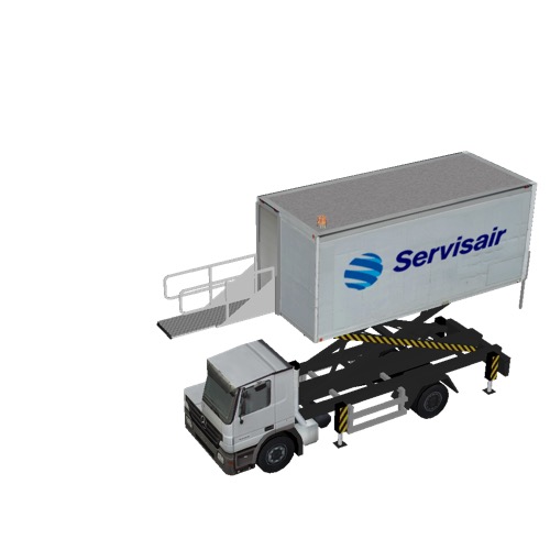 Screenshot of Catering Loader Truck Servisair, 3.1m 