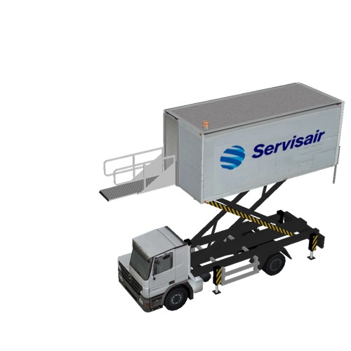 Screenshot of Catering Loader Truck Servisair, 4.0m 