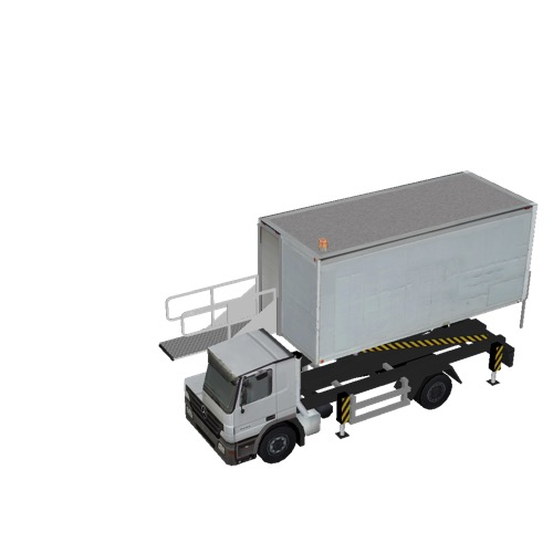 Screenshot of Catering Loader Truck White, 2.3m 