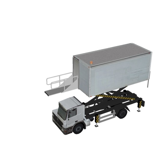 Screenshot of Catering Loader Truck White, 3.1m 