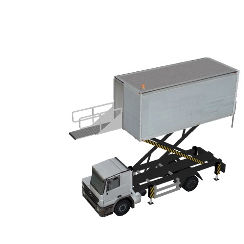 Screenshot of Catering Loader Truck White, 4.0m 