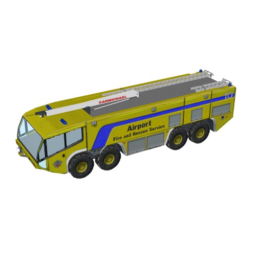 Screenshot of Fire engine, Cobra 8x8, yellow + blue, HRET