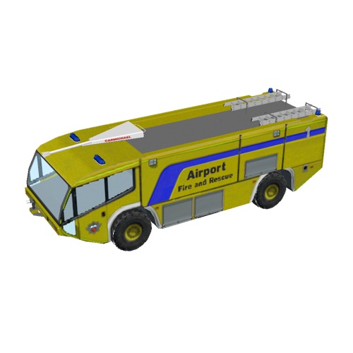 Screenshot of Fire engine, Cobra 4x4, yellow + blue