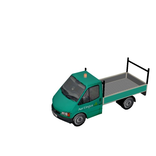 Screenshot of Ford Transit pickup, Aer Lingus 